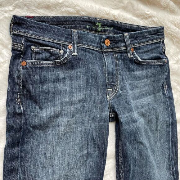 7 For All Mankind Flynt Denim Jean - Women’s 27 - Picture 8 of 9